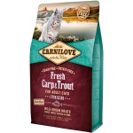 Carni Love Fresh Carp & Trout for Sterilised kassitoit 2 kg