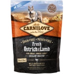 Carnilove Fresh Ostrich & Lamb for Small Adult koeratoit 1,5 kg