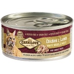 Carnilove Cat Chicken & Lamb konserv kassidele 100g