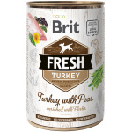 Brit Fresh Turkey with Peas konserv koertele 400g