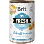 Brit Fresh Fish with Pumpkin konserv koertele 400g
