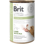 Brit Veterinary Diet Diabetes konserv koertele 400g