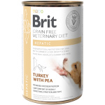 Brit Veterinary Diet Hepatic konserv koertele 400g