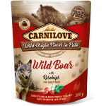 Carnilove Pouch Pate Wild Boar with Rosehips einekotike koertele 300g