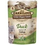 Carnilove Cat Pouch Duck with Catnip einekotike kassidele 85g