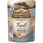 Carnilove Cat Pouch Trout Echinacea einekotike kassidele 85g