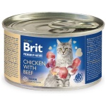 Brit Premium by Nature Chicken with Beef konserv kassidele 200g
