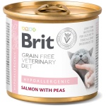 Brit Veterinary Diet Hypoallergenic konserv kassidele 200g