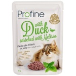 Profine Cat Pouch Duck in Jelly märgtoit kassidele 85g
