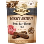 Carnilove Dog Jerky Beef & Beef Muscle maius koerale 100g