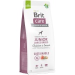 Brit Care Sustainable Junior Large Breed Chicken & Insect koeratoit 12kg
