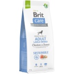 Brit Care Sustainable Adult Large Breed Chicken&Insect koeratoit 12kg