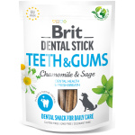 Brit Dental Stick Teeth&Gums närimispulgad koertele 7tk 251g
