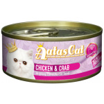 Aatas Cat Creamy Chicken & Crab konserv kassile 80g