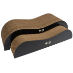 DD HOME KASSI KRAAPIMISALUS ARCHIE 75X18,5X25CM PRUUN/MUST