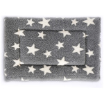 VETBED SHERPA FLIISIST MATT 76X53CM HALL TÄHTEDEGA