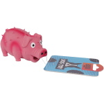 Bubu Pets koeralelu lateksist röhitsev põrsas 10cm