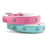 Record Spring sinine kaelarihm koerale 1,5x20-25cm