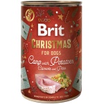Brit Care Mono Protein Christmas konserv koertele 400g