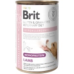 Brit Veterinary Diet Hypoallergenic Monoprotein Lamb konserv koerale 400g