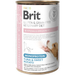 Brit Veterinary Diet Hypoallergenic Monoprotein Tuna konserv koerale 400g
