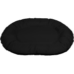 Cazo Oval Bed must pesa koertele 60x80x14cm