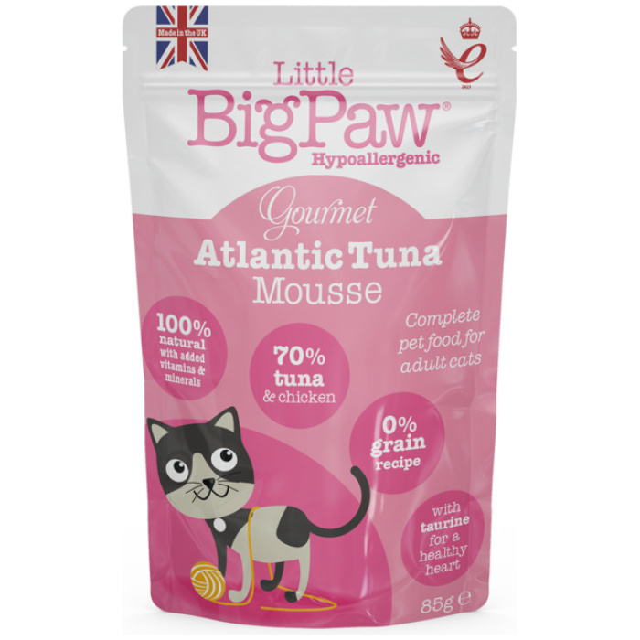 LITTLE BIGPAW KASSI EINEKOTIKE MOUSSE TUUNIKALA 85G N1 - Image 1