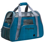 Freedog Crossworld transpordikott sinine 51x23x35cm