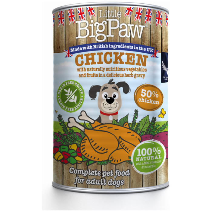 LITTLE BIGPAW KOERA KONSERV KANA/KÖÖGIVILJAD 390G N1 - Image 1