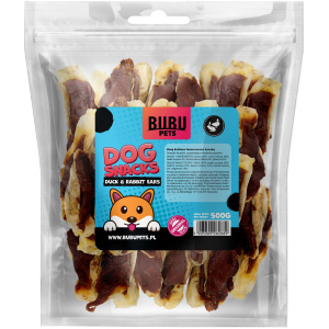 Bubu Pets koeramaius küülikukõrvad pardiga 500g