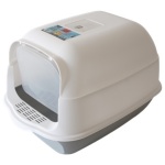 Bubu Pets kinnine hall kassitualett kühvliga 50x35x33cm