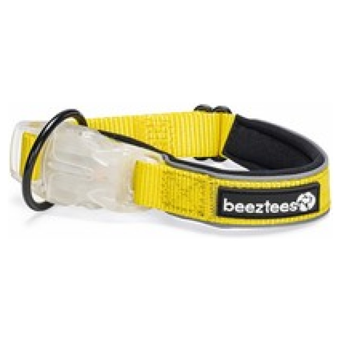 BEEZTEES KOERA KAELARIHM LED + USB PARINCA 50-55CM KOLLANE - Image 1