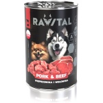 Ravital Pork & Beef konserv koerale 400g