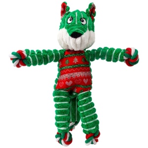 KONG HOLIDAY FLOPPY KNOTS FOX S/M MÄNGUASI KOERALE