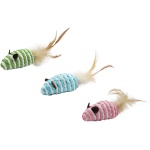 Bubu Pets kassilelu nöörihiir sulega 7cm 1tk (assortii)