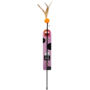 Bubu Pets kassiõng palli ja sulega 55cm 1tk (assortii)
