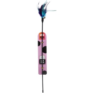 Bubu Pets kassiõng värviliste sulgedega 55cm (assortii)