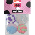 Bubu Pets erinevad pallid kassidele 4tk
