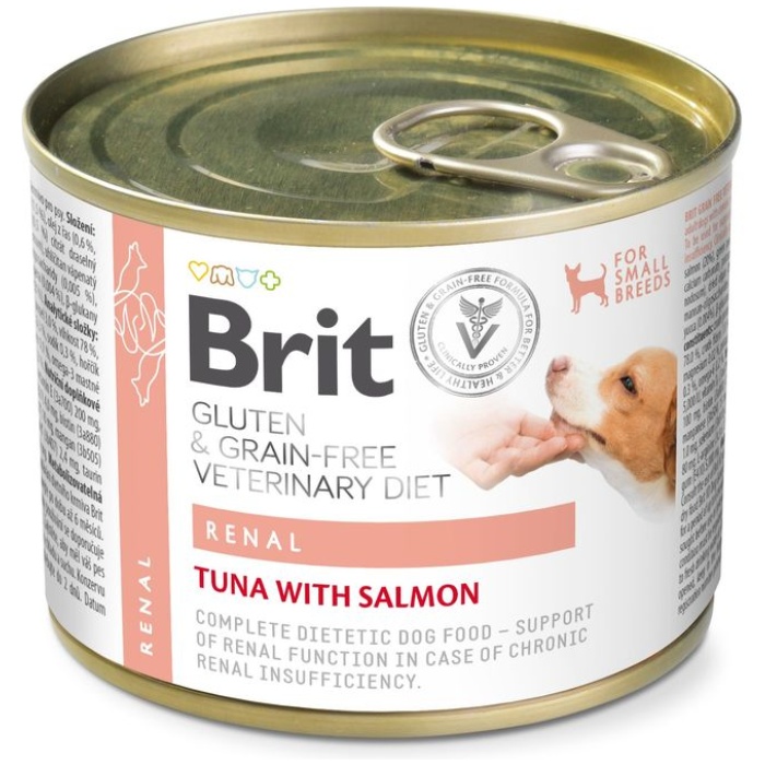 Brit Veterinary Diet Renal konserv koertele 200g - Image 1