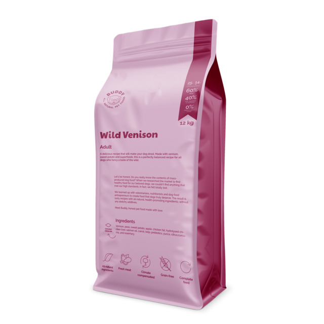 262194.jpg BUDDY KOERA TÄISSÖÖT HIRV 12KG - Image 1