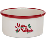 Barry King keraamiline jõulukauss koerale punane 16x6cm