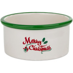 Barry King keraamiline jõulukauss koerale roheline 16x6cm