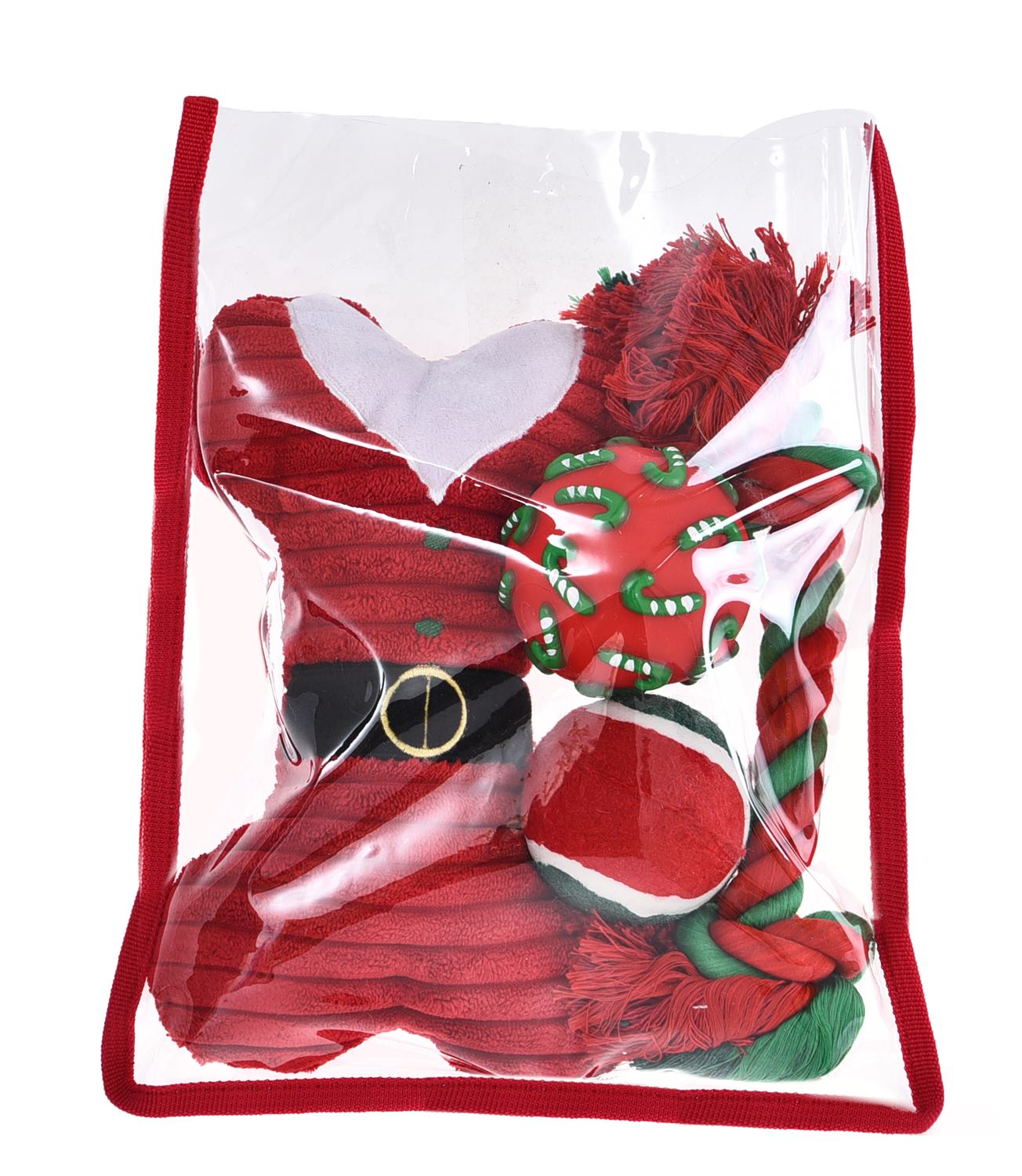 5904479156082.jpg Barry King punane jõulukomplekt koerale - Image 1