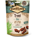 Carnilove Dog Snack Trout & Dill maiused koerale 200g
