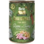 Brit Care Christmas Rabbit with Turkey konserv koertele 400g