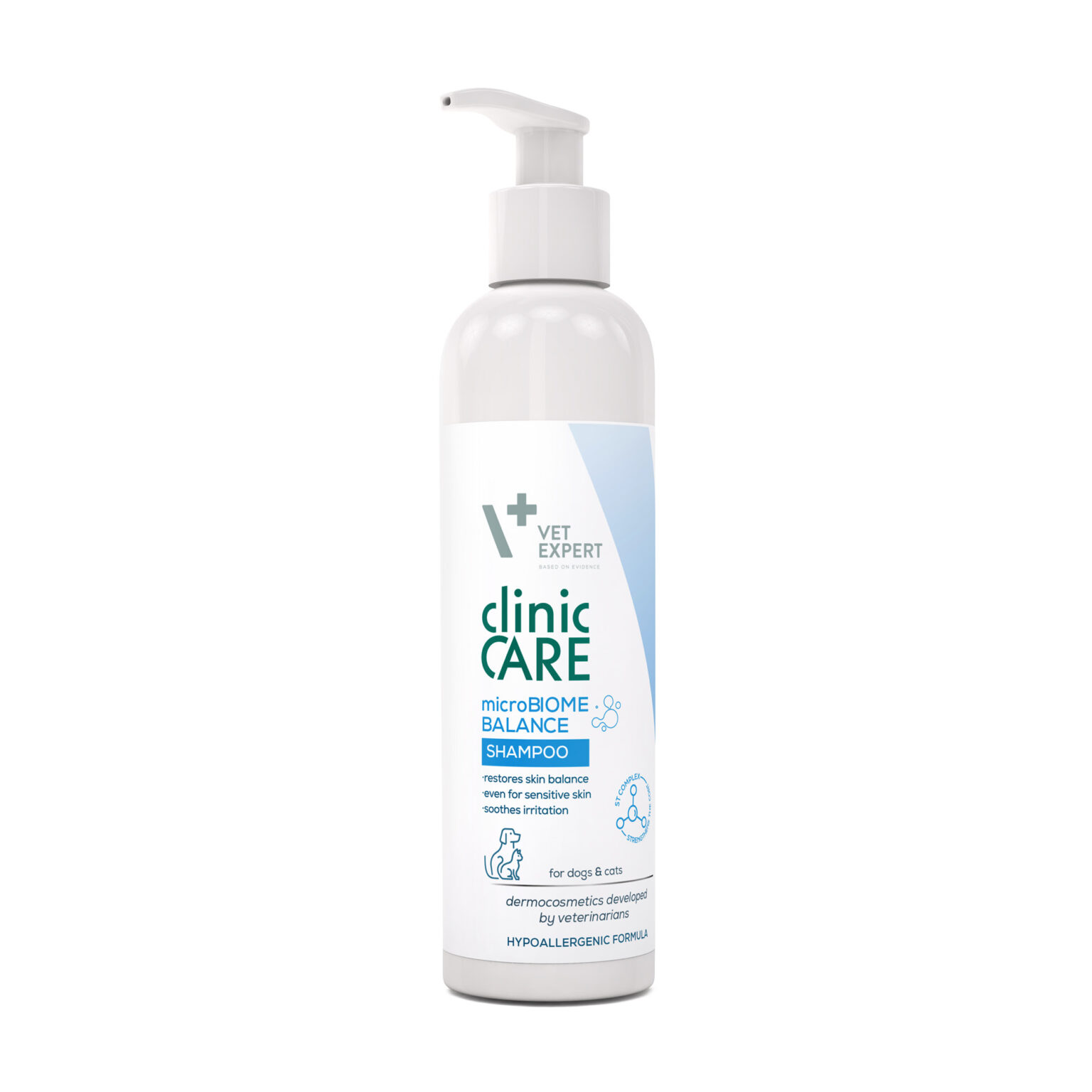 CLINIC-CARE_BALANCEe-commers_4-1536x1536 VETEXPERT SHAMPOON CLINIC CARE MICROBIOME BALANCE 250 ML - Image 1