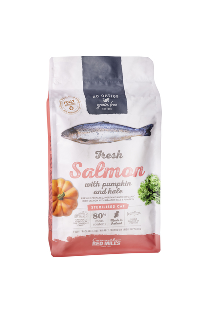 265082.jpg GO NATIVE KASSI TÄISSÖÖT LÕHE/KÕRVITS/LEHTKAPSAS 300G - Image 1