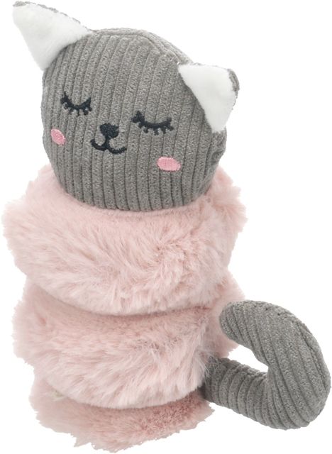 284531.jpg FLAMINGO KOERA MÄNGUASI RIBOLA KASS 15CM ROOSA - Image 1