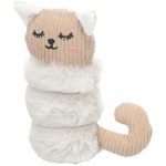 FLAMINGO KOERA MÄNGUASI RIBOLA KASS 22CM BEEZ