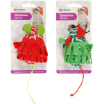 Flamingo jõuluteemaline mänguasi kassidele 10cm (assortii)